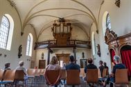 Eversel luistert met trots naar zijn orgel