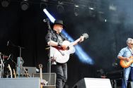 De gezapige sfeer van een bluesfestival