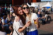 De gezapige sfeer van een bluesfestival