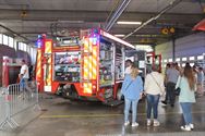Veel belangstelling voor opendeur van de brandweer