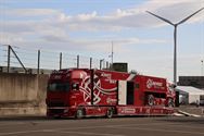 Eerste trucks voor Grand Prix zijn gearriveerd