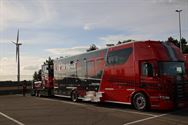 Eerste trucks voor Grand Prix zijn gearriveerd
