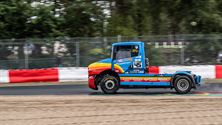 Regen maakt truckraces nog moeilijker