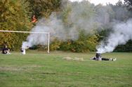 Rampoefening met vliegtuigcrash op kamp in Boekt