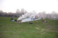 Rampoefening met vliegtuigcrash op kamp in Boekt