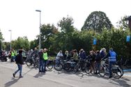 Veel fietsers en wandelaars voor de trage wegen
