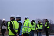 Verplaatsing brug was een delicate klus