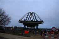 Verplaatsing brug was een delicate klus