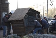 De kerststal van Bolderberg staat op zijn plaats