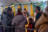 Veel volk op Winterhappening in Boekt