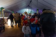 Veel volk op Winterhappening in Boekt
