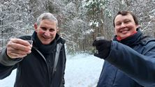 Pasar zet jaar in met wandeling en borrels