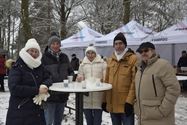 Een winterborrelwandeling om in te kaderen