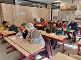 Leerlingen en ouders samen op letterjacht