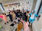Ook veel pyjama's in De Leerplaneet