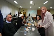 Veel volk op iftar in Selimiye-moskee