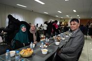 Veel volk op iftar in Selimiye-moskee