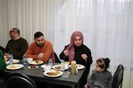 Veel volk op iftar in Selimiye-moskee