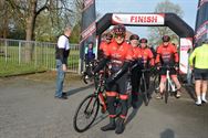 135 fietsers op de weg voor Kom Op Tegen Kanker