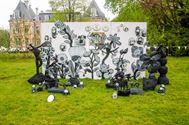 De natuur wordt opgeslorpt door de kunst