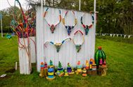 De natuur wordt opgeslorpt door de kunst