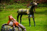 De natuur wordt opgeslorpt door de kunst