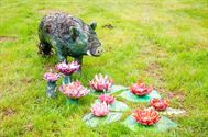 De natuur wordt opgeslorpt door de kunst
