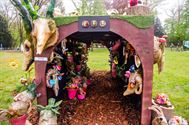 De natuur wordt opgeslorpt door de kunst