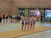 Jonge gymnasten streden voor clubmedailles