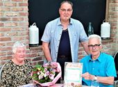 Charly en Jean krijgen eretitel van KWB-Berkenbos