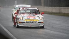 Een kolfje naar de hand van de regenrijders