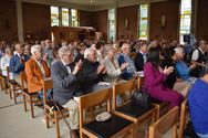 Volle kerk voor jubileum Godfried Vanderfeesten