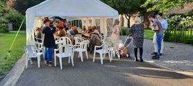 Buurtfeest in Vunderstraat en Neerjouten