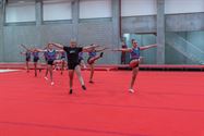 De eerste turntraining in de nieuwe gymhal