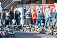 Tienduizenden schoenen als symbool tegen armoede