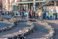 Tienduizenden schoenen als symbool tegen armoede