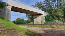Een wandeling langs de trage weg in opbouw