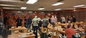 30 dartsspelers voor eer en fles bij KWB Berkenbos