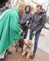 Dierenzegening in Zolder bij Sint-Hubertus