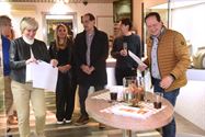 Drie gelukkige winnaars van hoofdprijzen Braderie