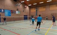 G-badmintonners kregen ook de Sint op bezoek