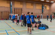 G-badmintonners kregen ook de Sint op bezoek