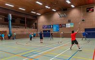 G-badmintonners kregen ook de Sint op bezoek