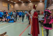 G-badmintonners kregen ook de Sint op bezoek