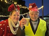 Sfeervolle lichtjeswandeling van wzc Berckenbosch