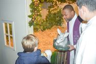 Beelden staan in Zolderse kerststal