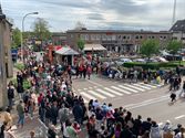 Massa volk voor 43ste stoet van De Slamridders