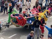 Massa volk voor 43ste stoet van De Slamridders
