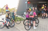 De Women on Wheels zijn eraan begonnen