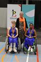Daniëlle Serwy is Belgisch kampioen rolstoeldansen